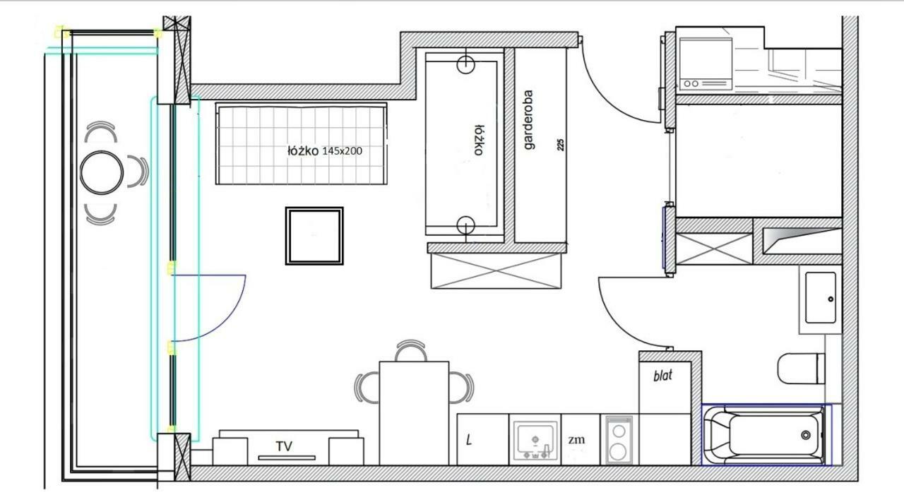 Apartamenty Gdynia Centrum Batorego Eksteriør bilde